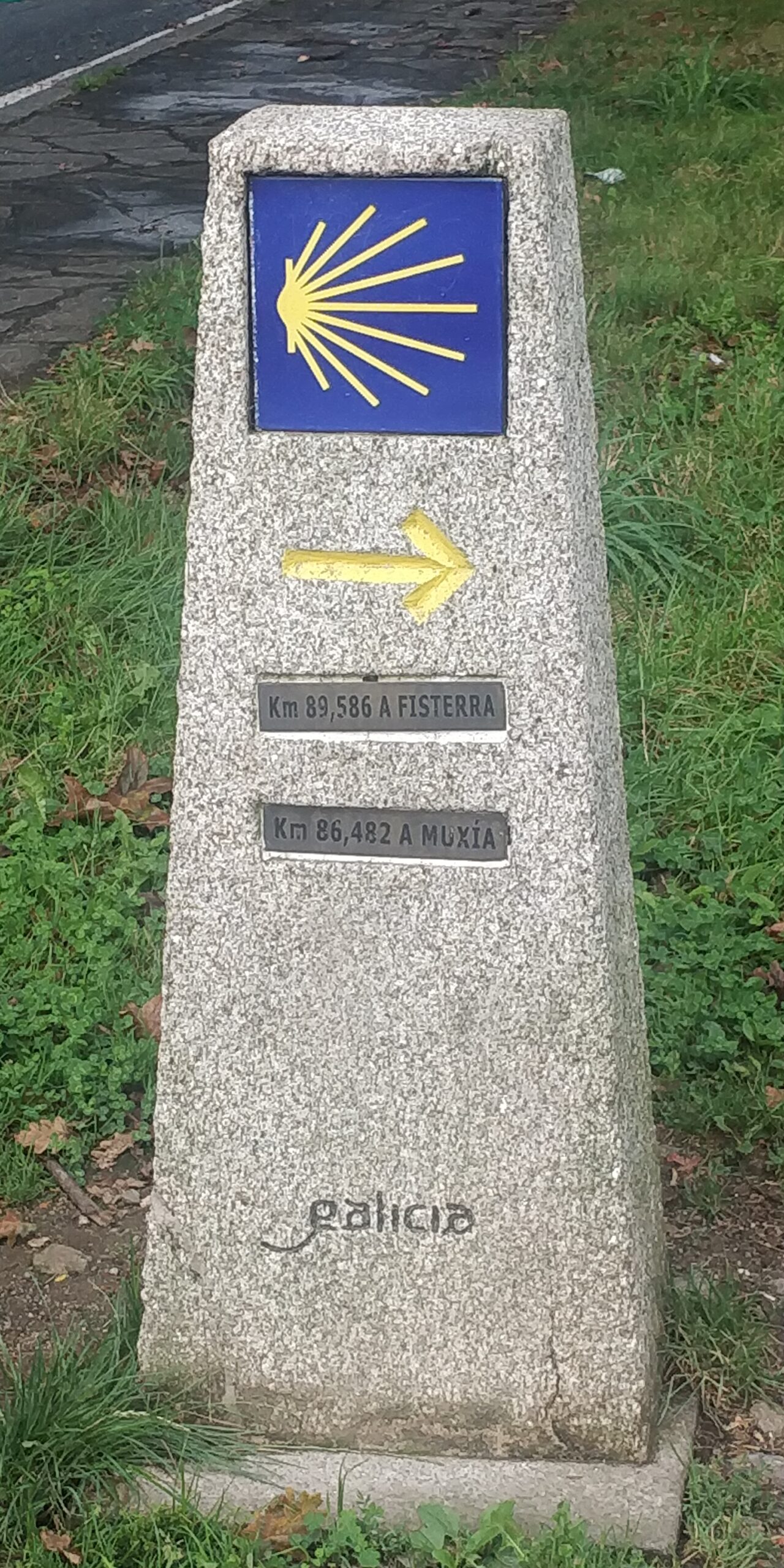 Dag 20. Santiago-de-Compostela – Negreira (25 + 2 km)