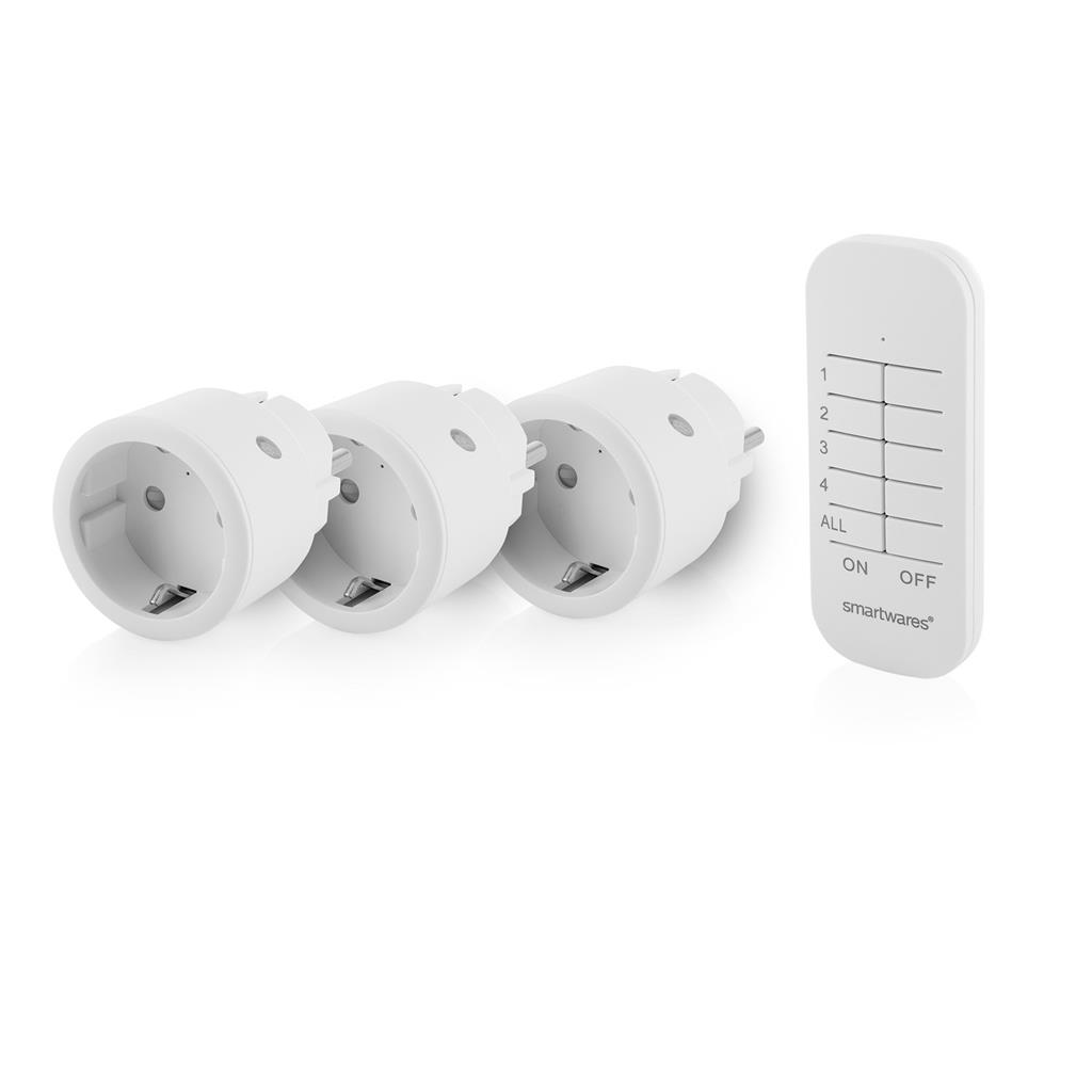 De lucht Regelmatig getrouwd Smartwares Switch set SH4-99565AT - Mijn domotica projecten